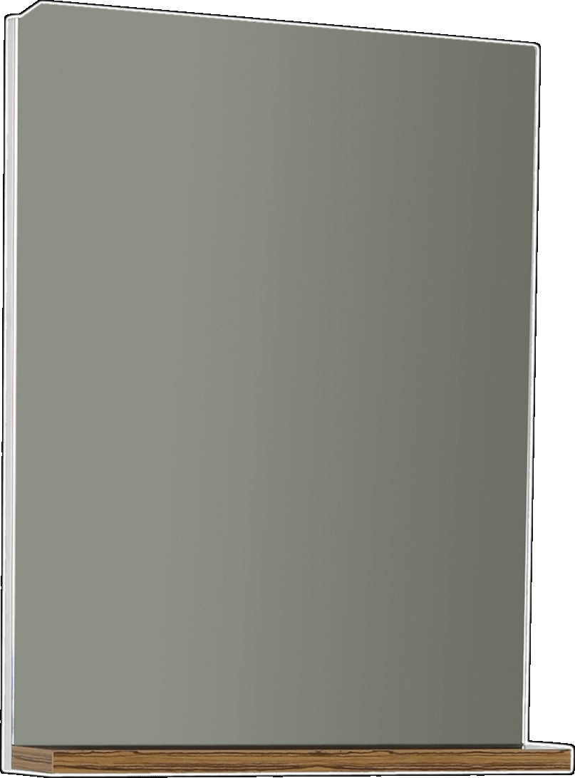 Зеркало Diamond + полка Gloss White-Gloss Belly / EM1045.01.BL Elmas Creavit  - Вид №1