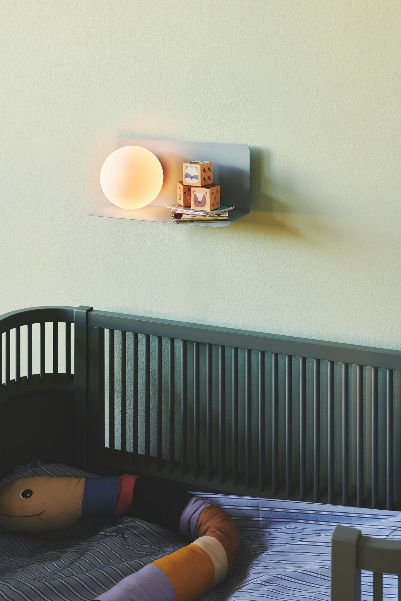 Настенный светильник с металлической и стеклянной полкой Nordlux LILIBETH ARCH-00013462 - Вид №7