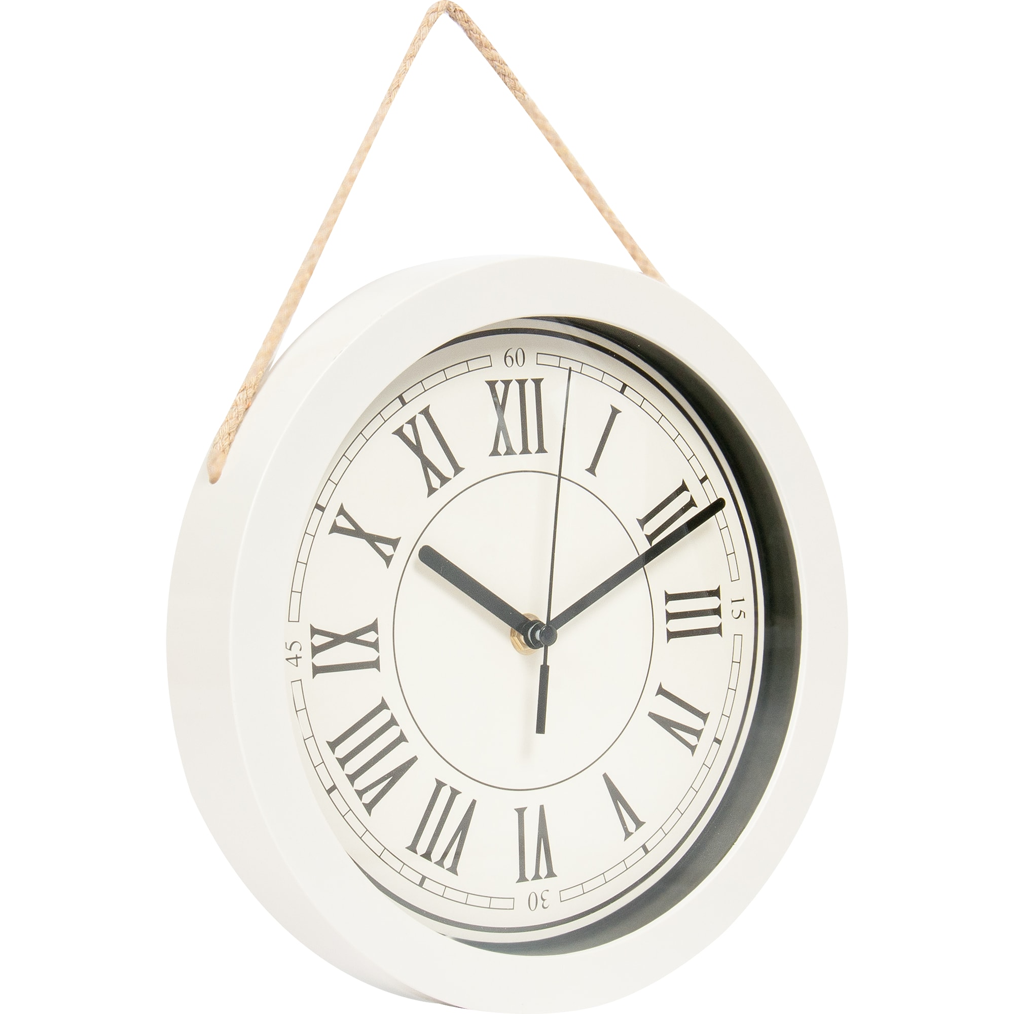 18868959 Часы настенные на веревке цвет бежевый диаметр 25 см Santreyd  - Вид №2