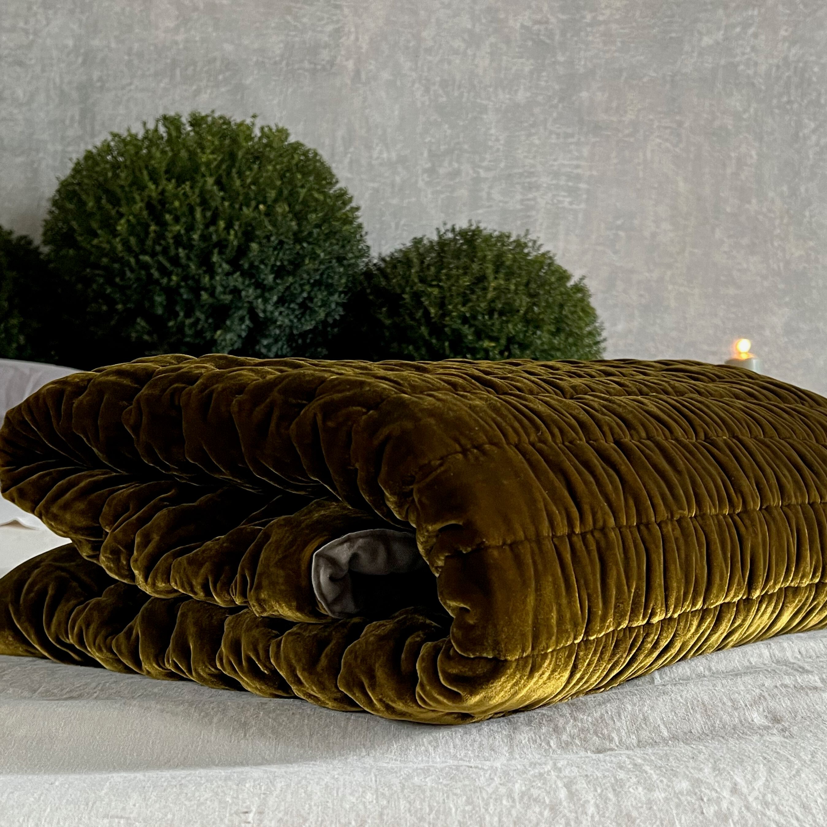 Одеяло из натурального бархата и льна Once Milano Velvet ARCH-00001460 - Вид №1