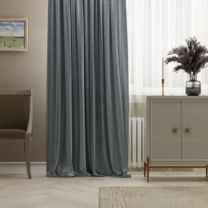 Штора на ленте Inspire Italva 140x260 см цвет голубой 83562004 STLM-2021924