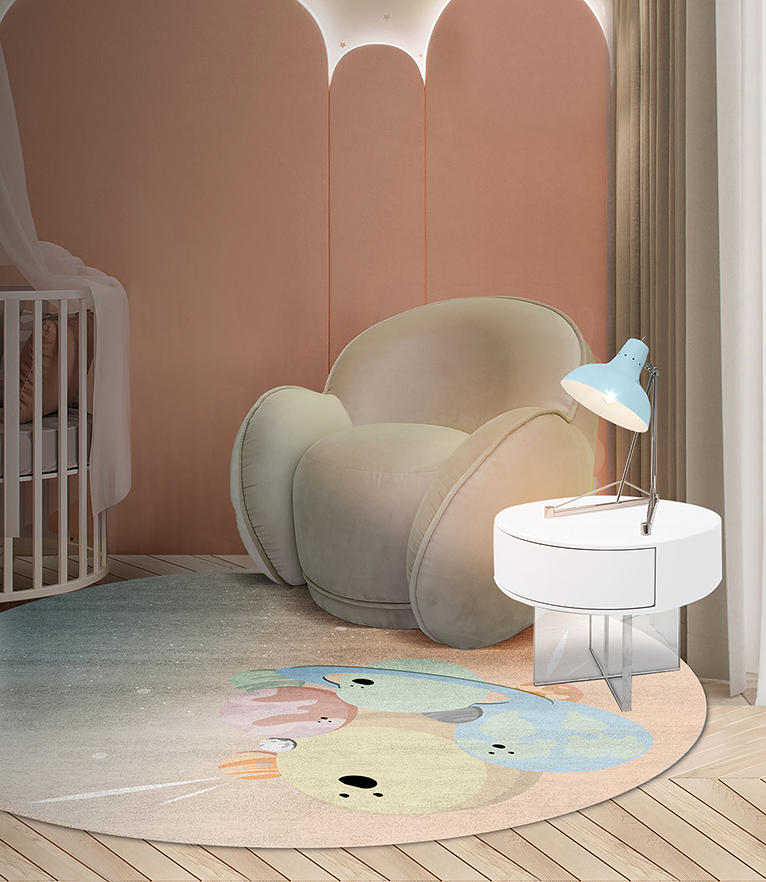 Круглый коврик IV Planets RUG'SOCIETY Kids 275_868 - Вид №7