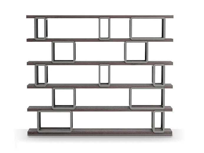 Книжный шкаф из металла и дерева Vittoria Frigerio GRIFFI ARCH-00040746