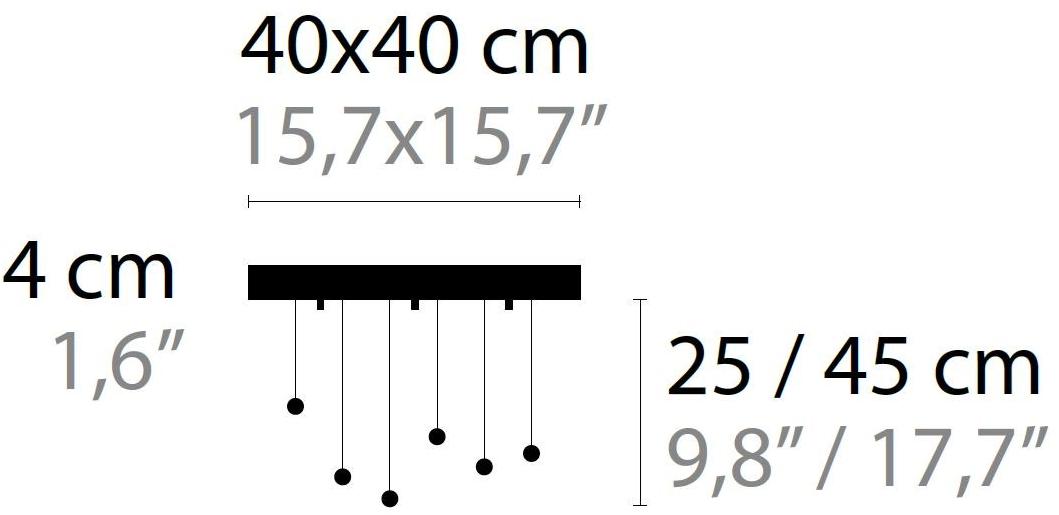 ILFARI Потолочный светильник из металла с кристаллами Sprankling sun-id-1474388 - Вид №2