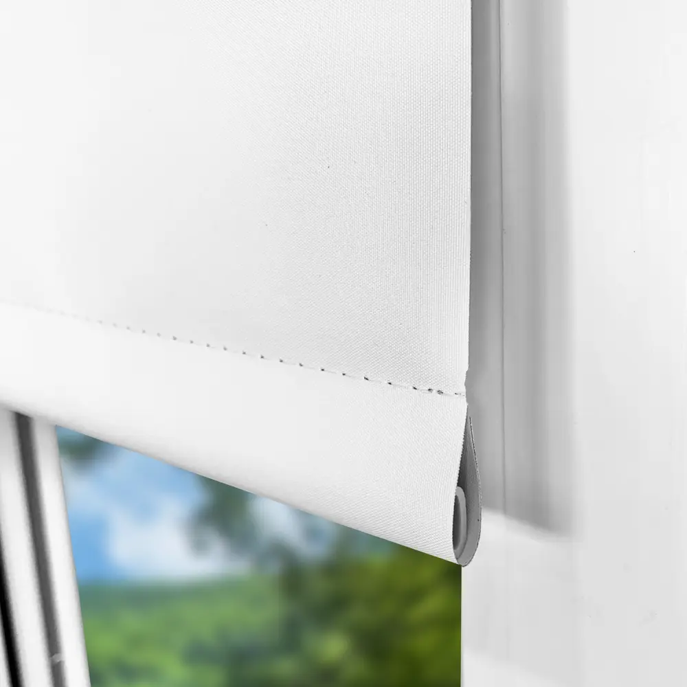 Штора рулонная блэкаут Inspire Santos 80x250 см белая White 0 88300723 STLM-2045835 - Вид №3