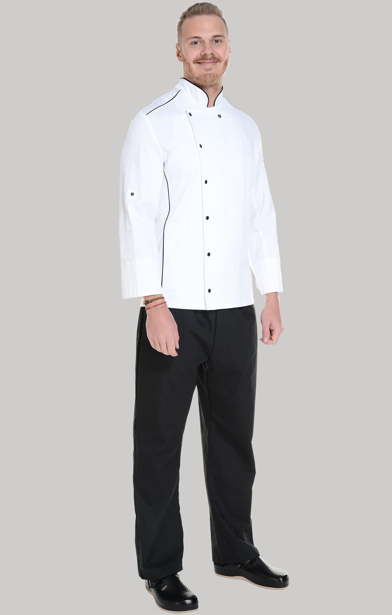 62616 Китель поварской white RICON  Одежда для поваров  размер 52 (XL)  - Вид №7