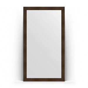 BY 6022 Зеркало напольное в багетной раме - бронзовая лава 90 mm EVOFORM Definite floor