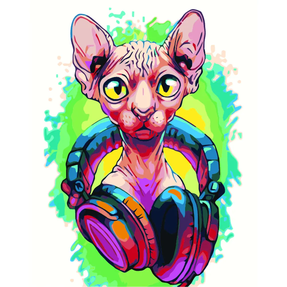 Картина по номерам Музыкант 40х50 см FBRUSH STLM-2006181