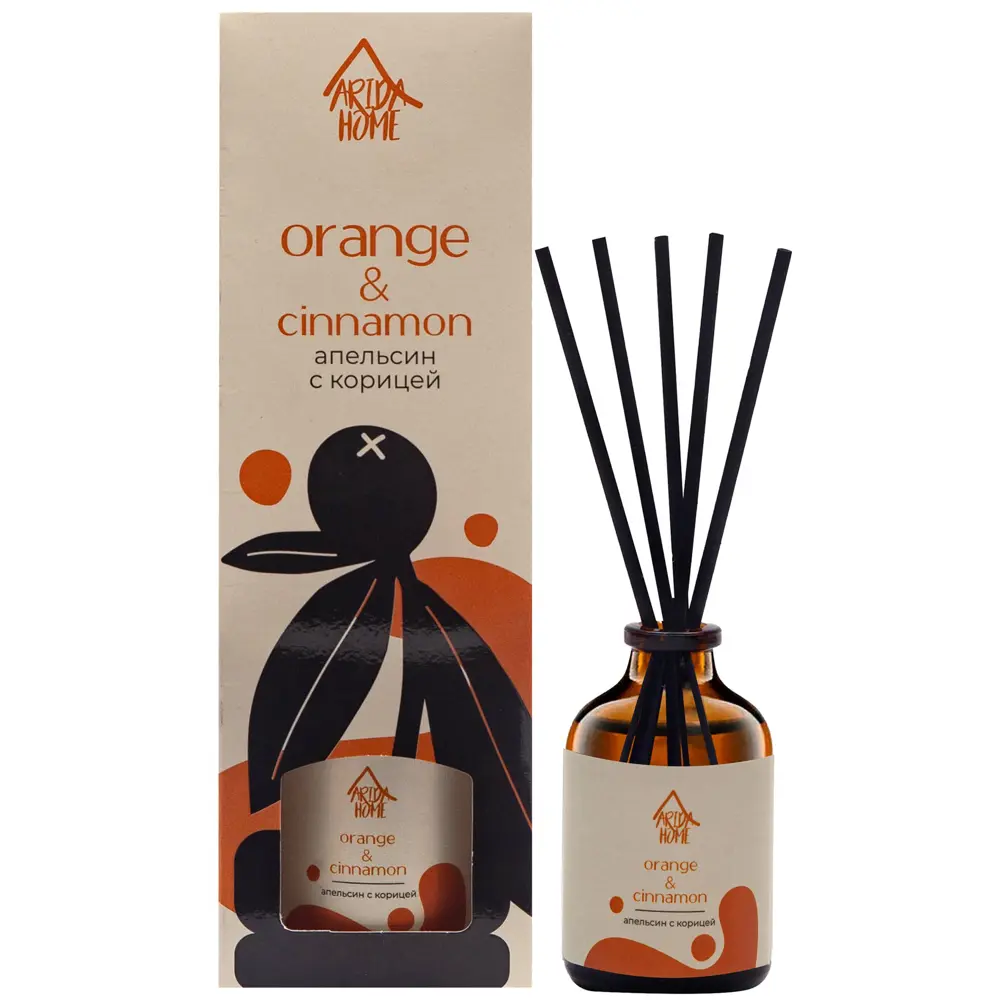 Аромат для дома Arida Home Апельсин с корицей 50 мл STLM-2135026