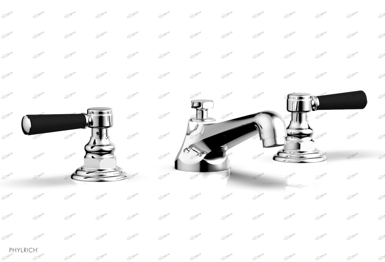 Комплект и ручки HEX TRADITIONAL Phylrich  500-03-026X040 Хромированный 