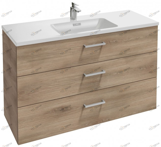 EB2091-RX-E16 Мебель для раковины-столешницы 120 см, прямоугольные ручки Jacobdelafon VOX Santreyd