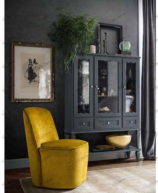 Cerasa Колонна для ванной комнаты из дерева и стекла с дверцами York sun-id-1471061