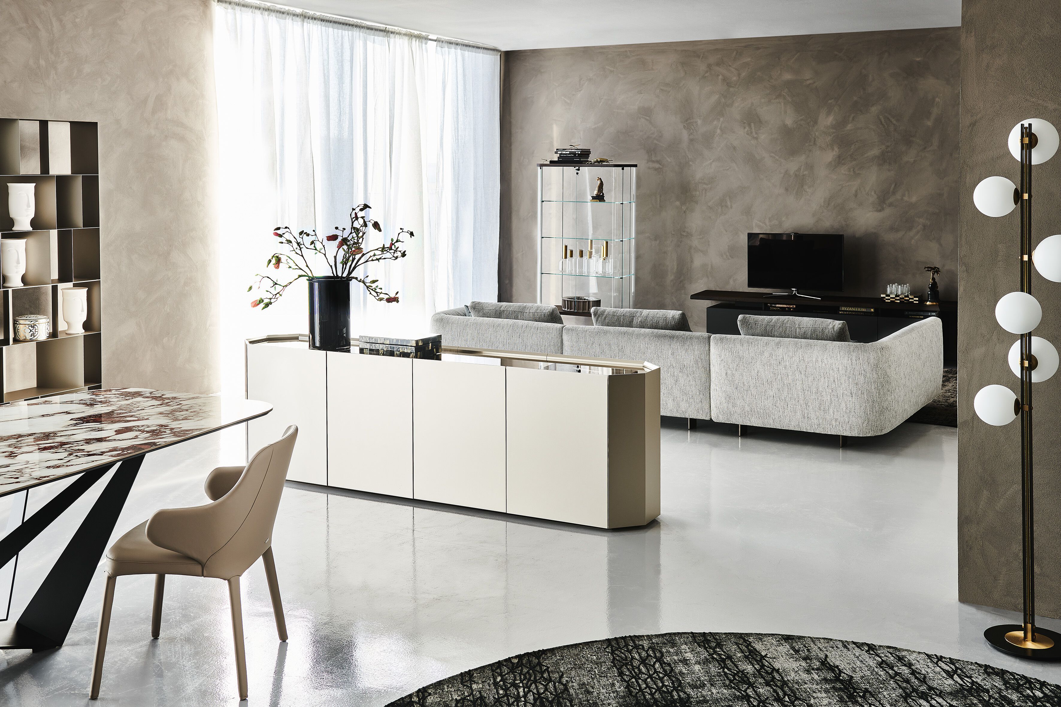 Деревянный шкаф с распашными дверями Cattelan italia CHELSEA ARCH-00077826 - Вид №6