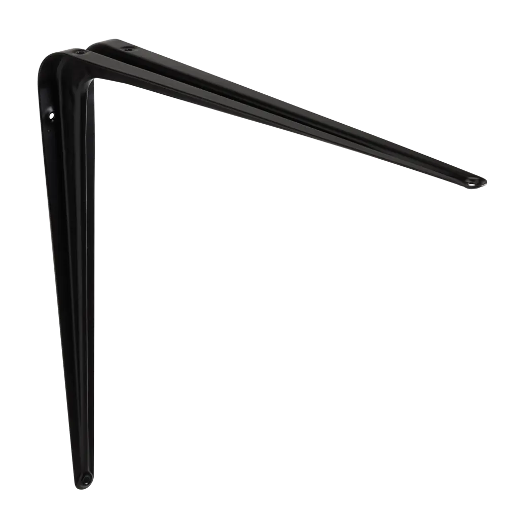 Утилитарный кронштейн Normo 35x40 см нагрузка до 25 кг цвет черный 89438043 STLM-2128343 Santreyd  - Вид №2