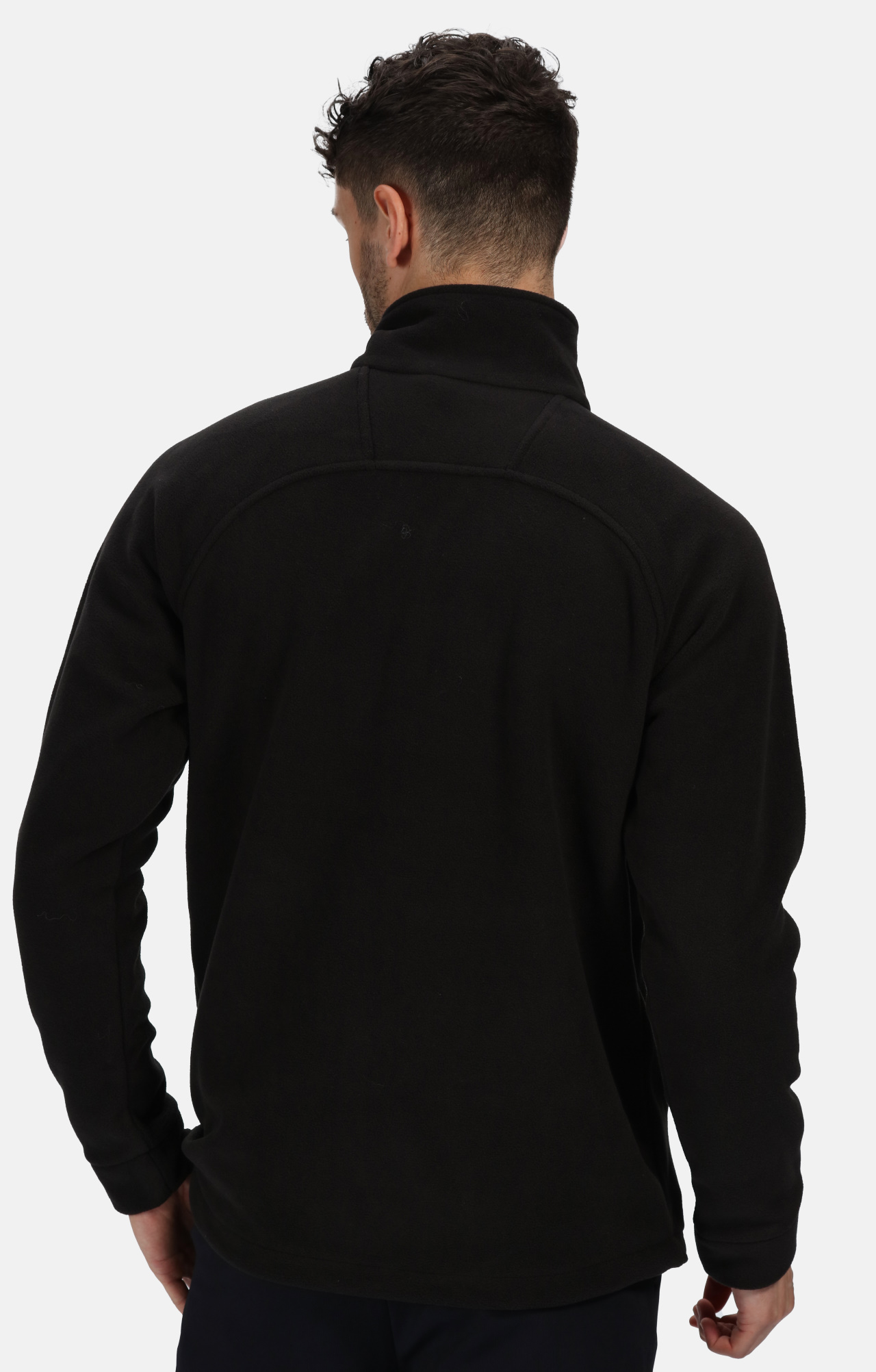 5046015 Куртка РЕГАТТА ПРОФЕШИОНАЛ СИГМА флисовая черная  Демисезонная одежда размер L (54-56) Спецодежда  - Вид №4