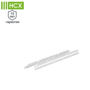 Боковое крепление для шкафа НСХ 3.5x1.3x37.2 см сталь цвет белый 2 шт