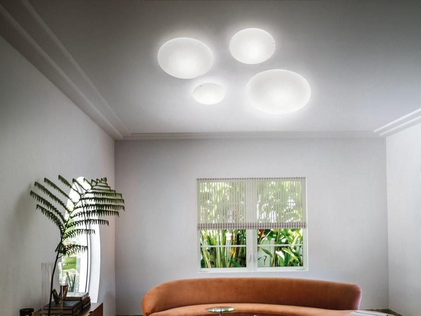 Vetreria Vistosi Потолочный светильник из дутого стекла Saba sun-id-1497293 - Вид №1