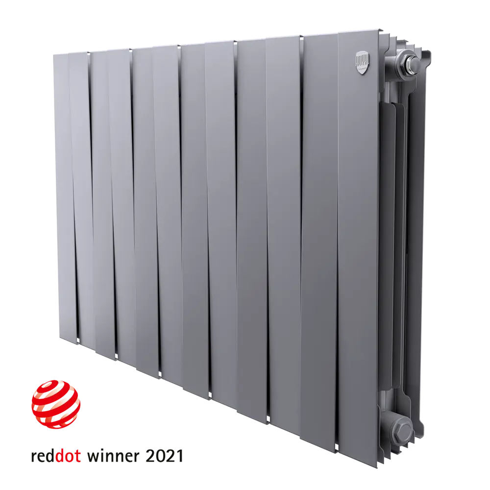 Royal Thermo Pianoforte 500 Silver - 12-секционный биметаллический радиатор 81979210 STLM-0016437