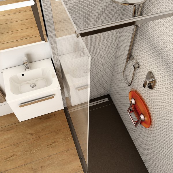 Унивеpсальное сиденье для душа OVO-P ORANGE Ravak B8F0000005 - Вид №11