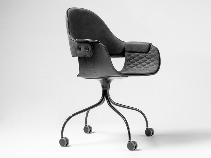 BD Barcelona Design Мягкое вращающееся кресло на колесиках Showtime sun-id-1403037 - Вид №1