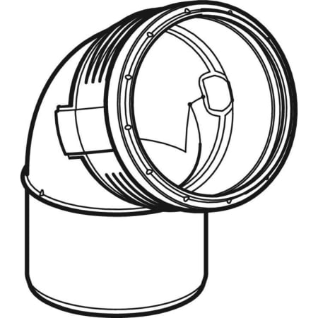 390.120.14.1 Отвод Geberit Silent-PP Geberit  - Вид №9