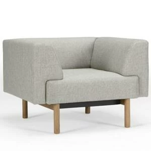 Кресло Ebeltoft, лакированный дуб, темно-песочное