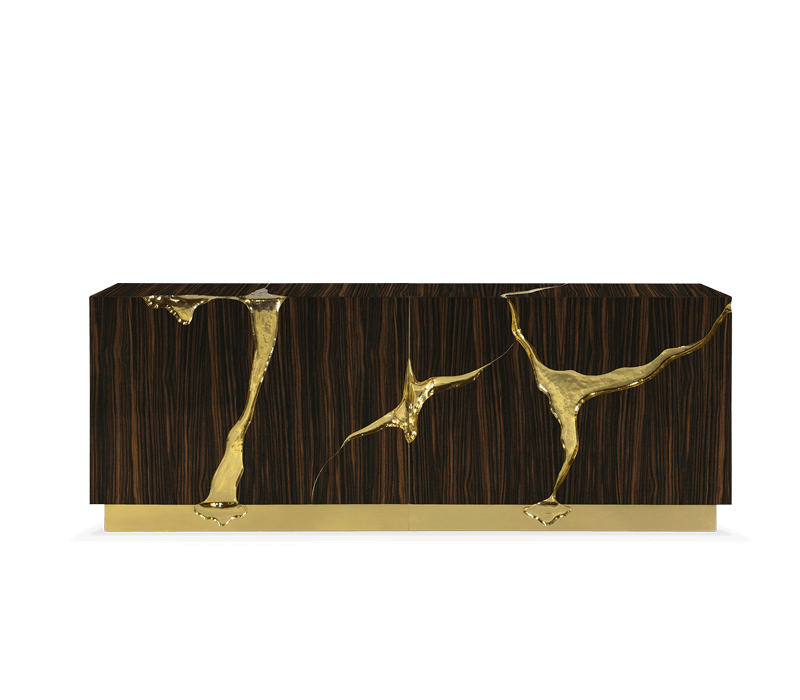 0-183 Буфет Lapiaz из черного дерева Boca Do Lobo  - Вид №6