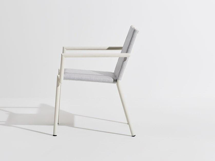 Terraforma Штабелируемый садовый стул из ткани с подлокотниками Eleven Elsecbte/1# - elsecbte/2# - Вид №2