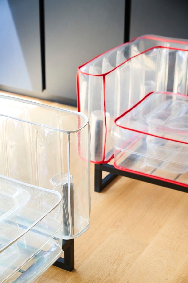 MOJOW Садовая мебель и журнальный столик Yomi Style Красный SY2FYP081CYP081TBYKEKOCN01TR - Вид №1