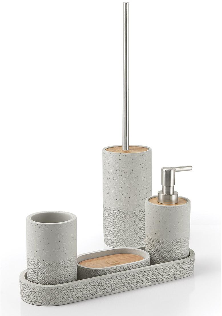 GEDY Подставка для зубных щеток из бетона Afrodite 4998 - Вид №2