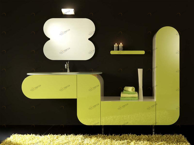 LASA IDEA Тумба под умывальник с ящиками Flux_us sun-id-1502630