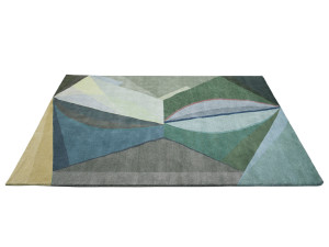 Прямоугольный ковер ручной работы из шерсти