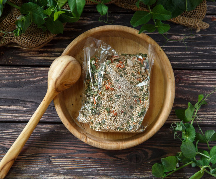 5338 Киноа с белыми грибами Вкусляндия  - Вид №4