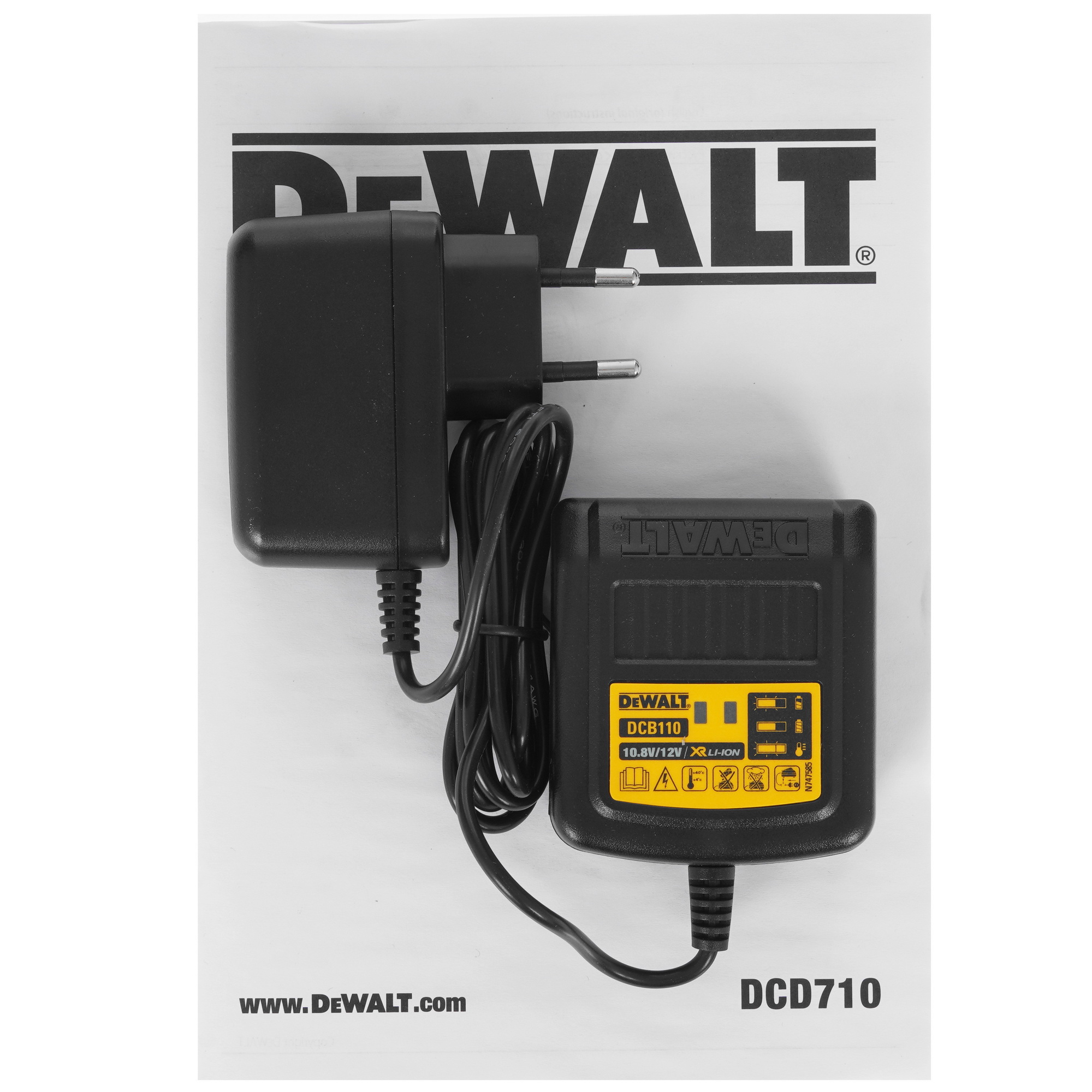 Дрель-шуруповерт DeWalt DCD710C2 XR 10.8/12V 5443671 STDN-0050199 - Вид №7