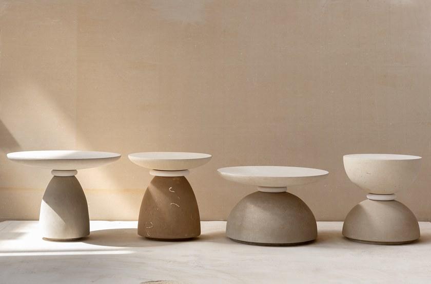 PIMAR Круглый садовый стол из камня Лечче sun-id-1436455 - Вид №4