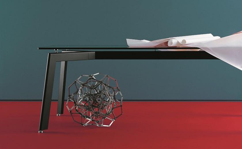 Desalto Стол из стали и стекла sun-id-1412147 - Вид №3