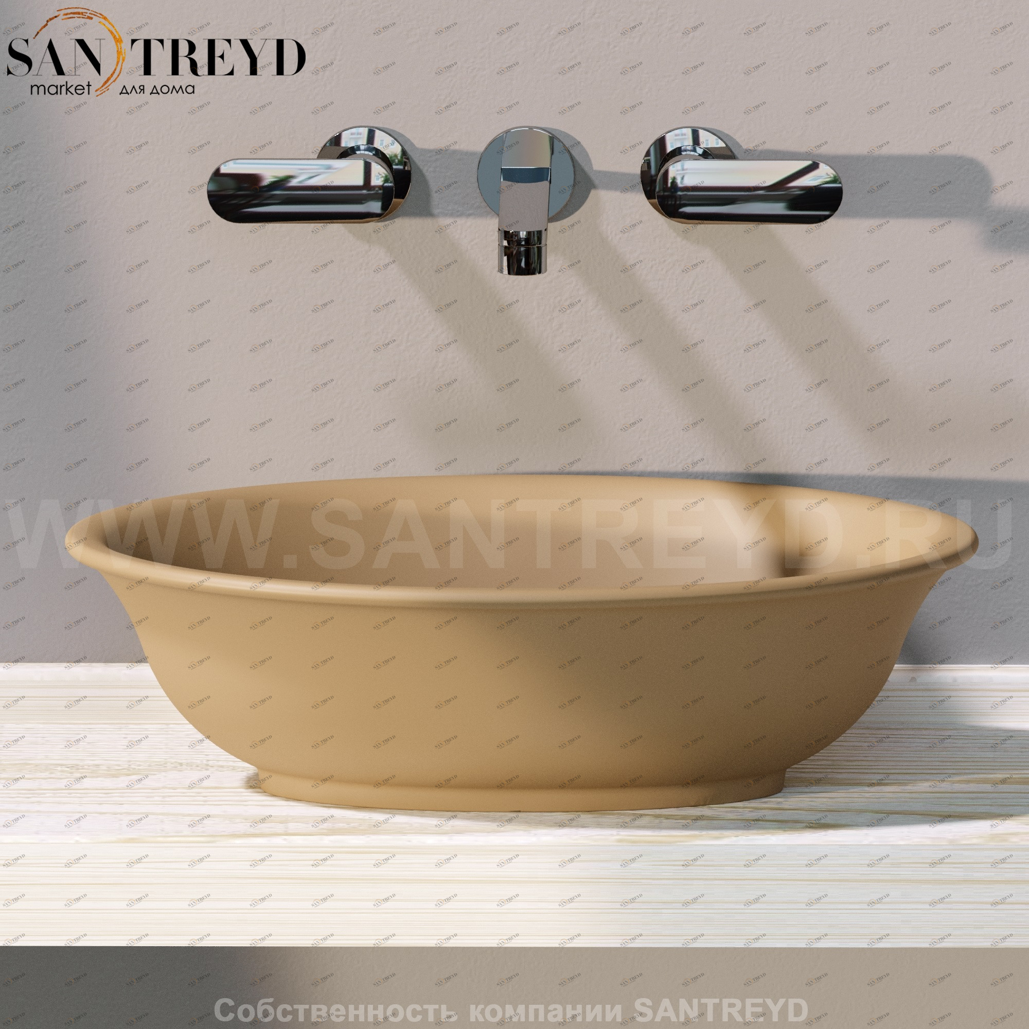 BL56L9004 Накладная раковина на столешницу  овальная Ceramica Flaminia Boll