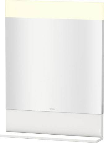 VE751105151 Vero Зеркало с полочкой внизу Сосна коричневая, декор Duravit - Вид №2