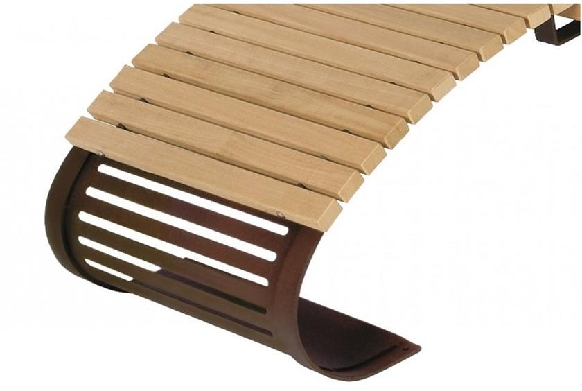 Euroform W Скамья из дерева с подлокотниками со спинкой  1015  - Вид №1