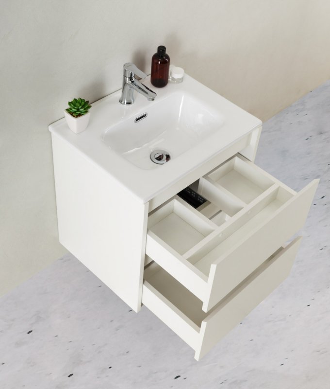 Мебель для ванной комнаты BelBagno KRAFT 39-700 Bianco Opaco  - Вид №1