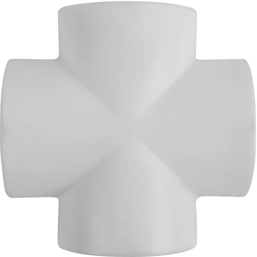 Крестовина ПОЛИТЭК для разветвления полипропиленовых труб 32 мм 13567321 STLM-0003413 - Вид №2
