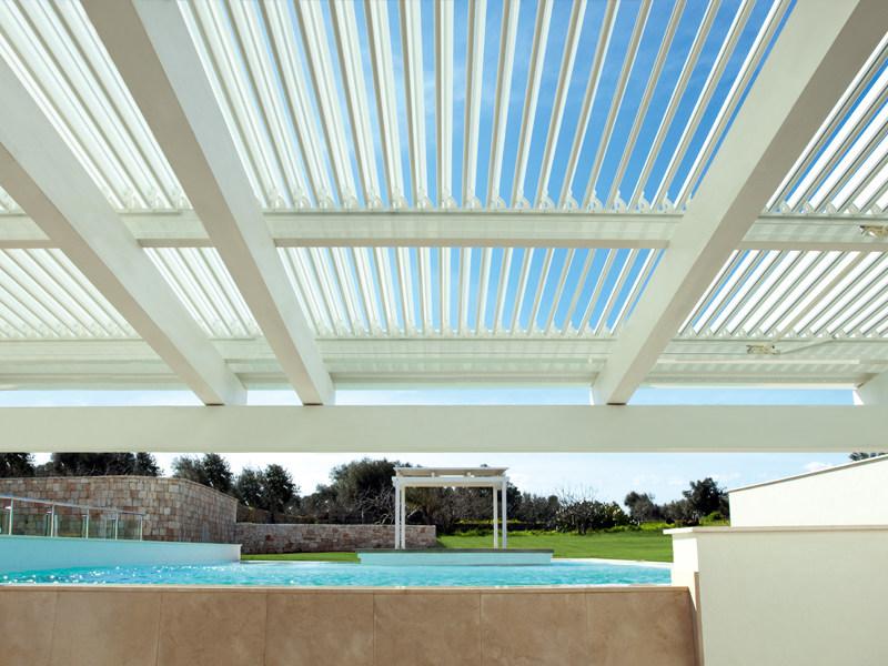 MV Living Настенная пергола из алюминия с регулируемыми жалюзи Bioclimatiche sun-id-1388674 - Вид №2