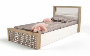 Кровать ABC-KING 190х120 №5 MIX №5 с под.мех ( голубой)