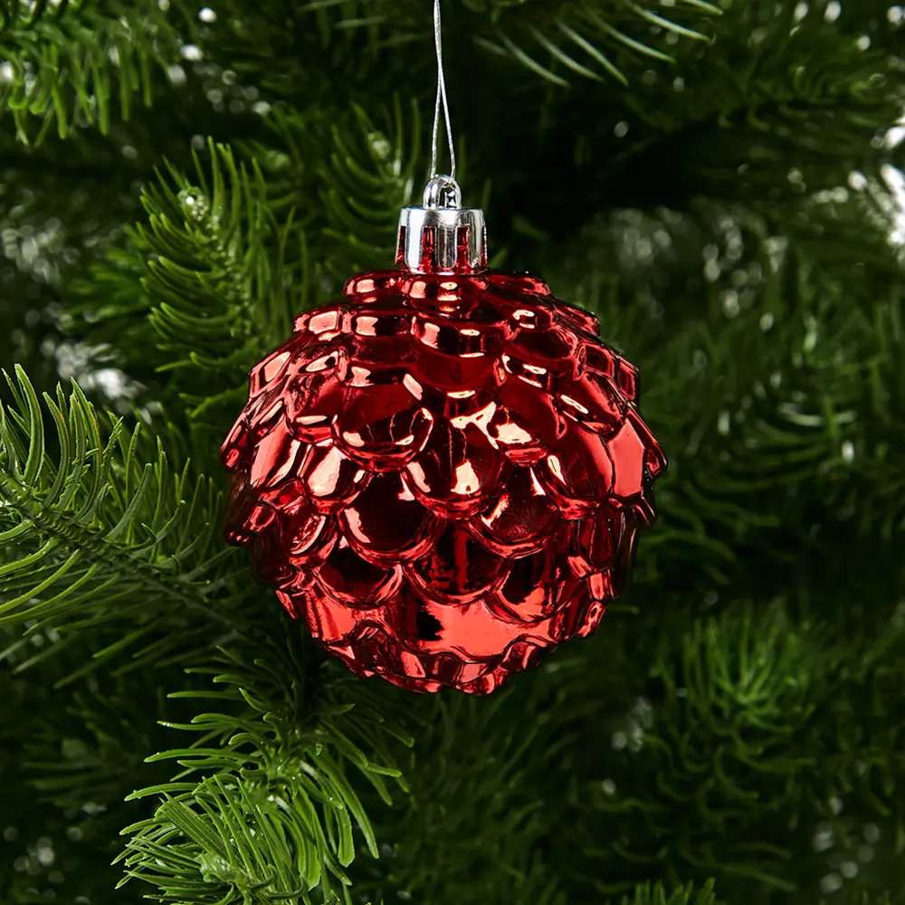 87036338 Набор новогодних шаров Christmas ø5-6 см полистирол цвет красный 25 шт. STLM-0949418 Santreyd  - Вид №10