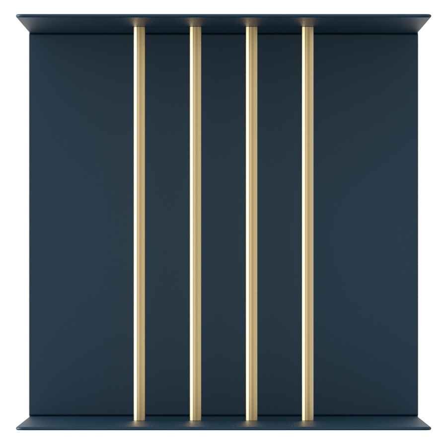 Полка с разделителем Teaser, синяя UMAGE 5007 - Вид №5