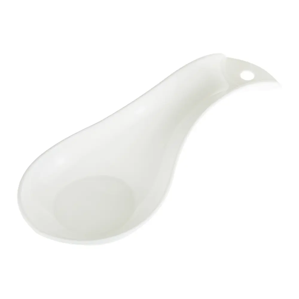 Подставка под ложку 10x26 см пластик цвет белый Santreyd STLM-2018760