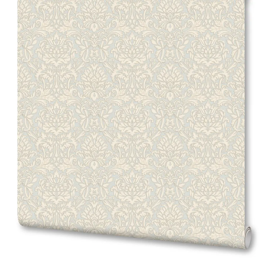 Обои флизелиновые Euro Decor Adele серо-бежевые 1.06 м 3781-5 82104794 STLM-2168970