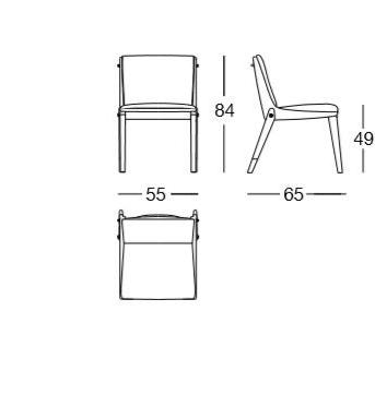 Longhi Стул ясеня Loveluxe 2019 – rhythm collection sun-id-1427986 - Вид №5