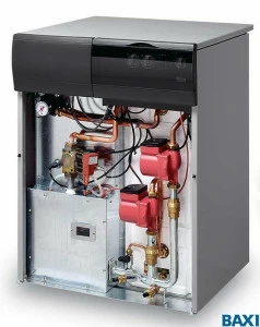 WSB43423301 Напольный двухконтурный газовый котел с чугунным теплообменником и встроенным бойлером BAXI SLIM 2.230 i BAXI
