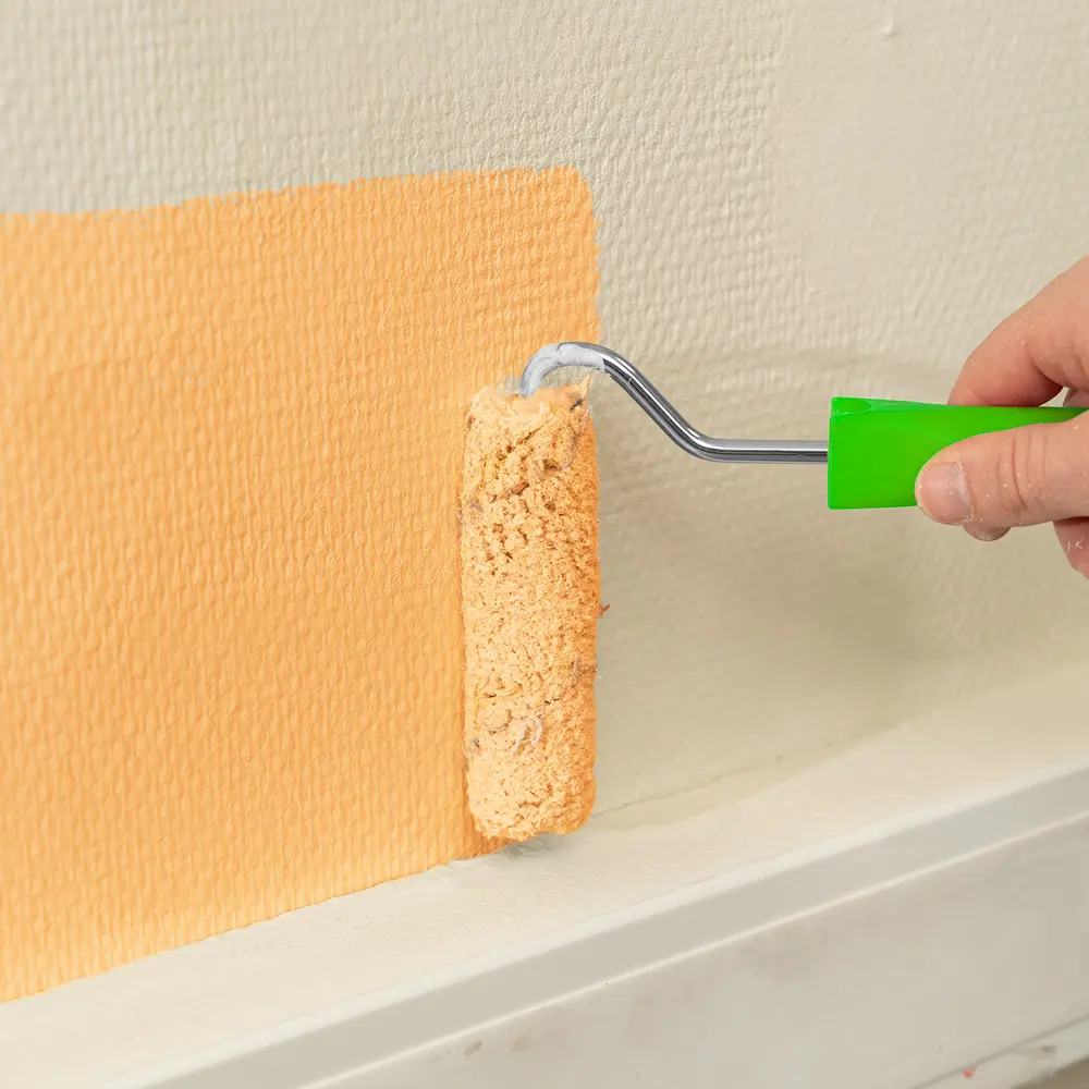 Валик сменный для водных красок 110 мм Сибртех ворс 12 мм полиэстер под бюгель 6 мм STLM-2073107 - Вид №4